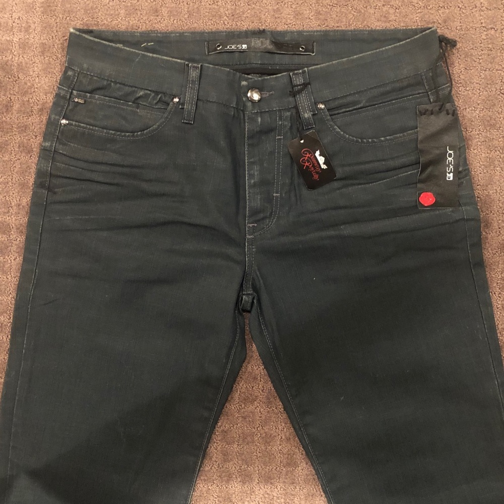 JOE’S JEANS NWT Men’s ROCKER COATED DENIM 33 x 34